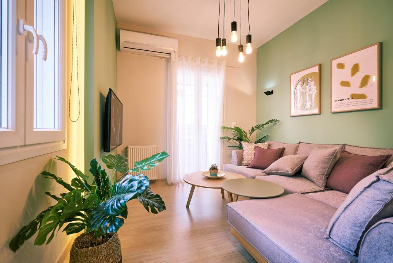 “Olympic Spirit” Apt In N. Kosmos Neighbourhood Athene Buitenkant foto